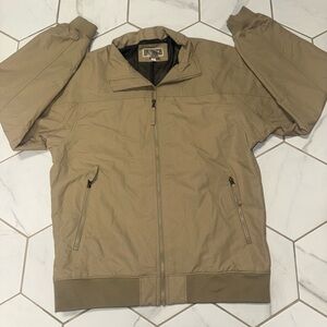 Duluth Trading Co. Men’s Jacket Size Medium Zip Front Mesh Lined Ribbed Band Hem